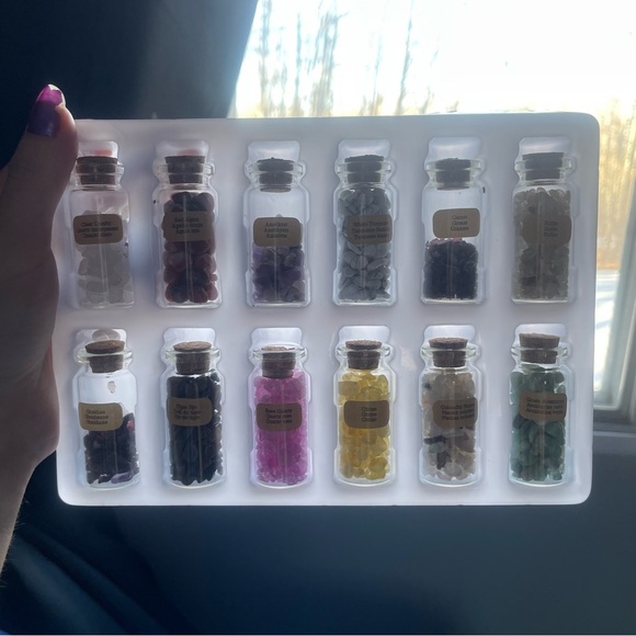 Assorted Gemstone Vials Set - Picture 8 of 9
